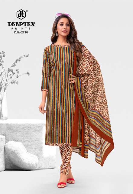 Chief Guest Vol-27 By Deeptex 2701 To 2715 Series Beautiful Stylish Suits Fancy Colorful Casual Wear & Ethnic Wear & Ready To Wear Heavy Lawn Cotton Printed Dresses At Wholesale Price