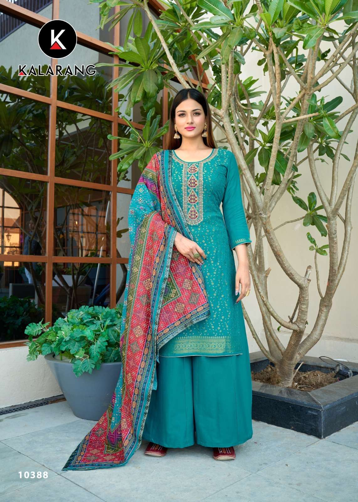 Mittal By Kalarang 10381 To 10388 Series Beautiful Stylish Suits Fancy Colorful Casual Wear & Ethnic Wear & Ready To Wear Pure Muslin Dola Jacquard Dresses At Wholesale Price