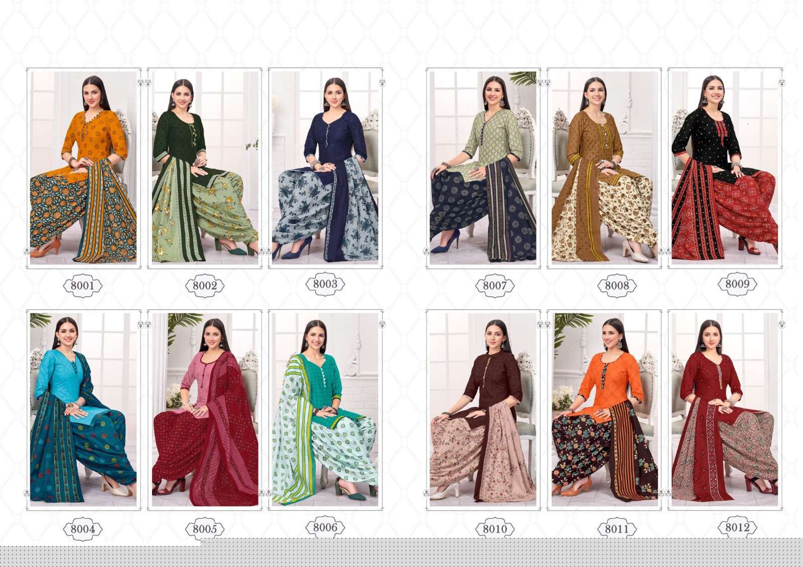 Sui Dhaaga Vol-8 By Balaji Cotton 8001 To 8012 Series Beautiful Suits Colorful Stylish Fancy Casual Wear & Ethnic Wear Soft Cotton Print Dresses At Wholesale Price