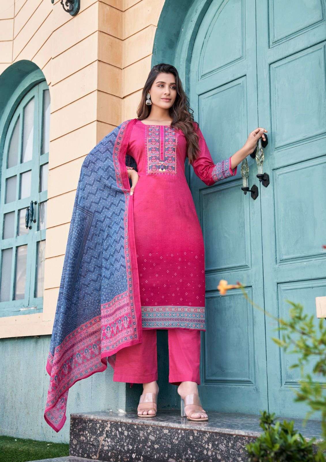 Naishaa Vol-3 By Yashika Trends 3001 To 3008 Series Beautiful Stylish Festive Suits Fancy Colorful Casual Wear & Ethnic Wear & Ready To Wear Pure Cotton Print Dresses At Wholesale Price