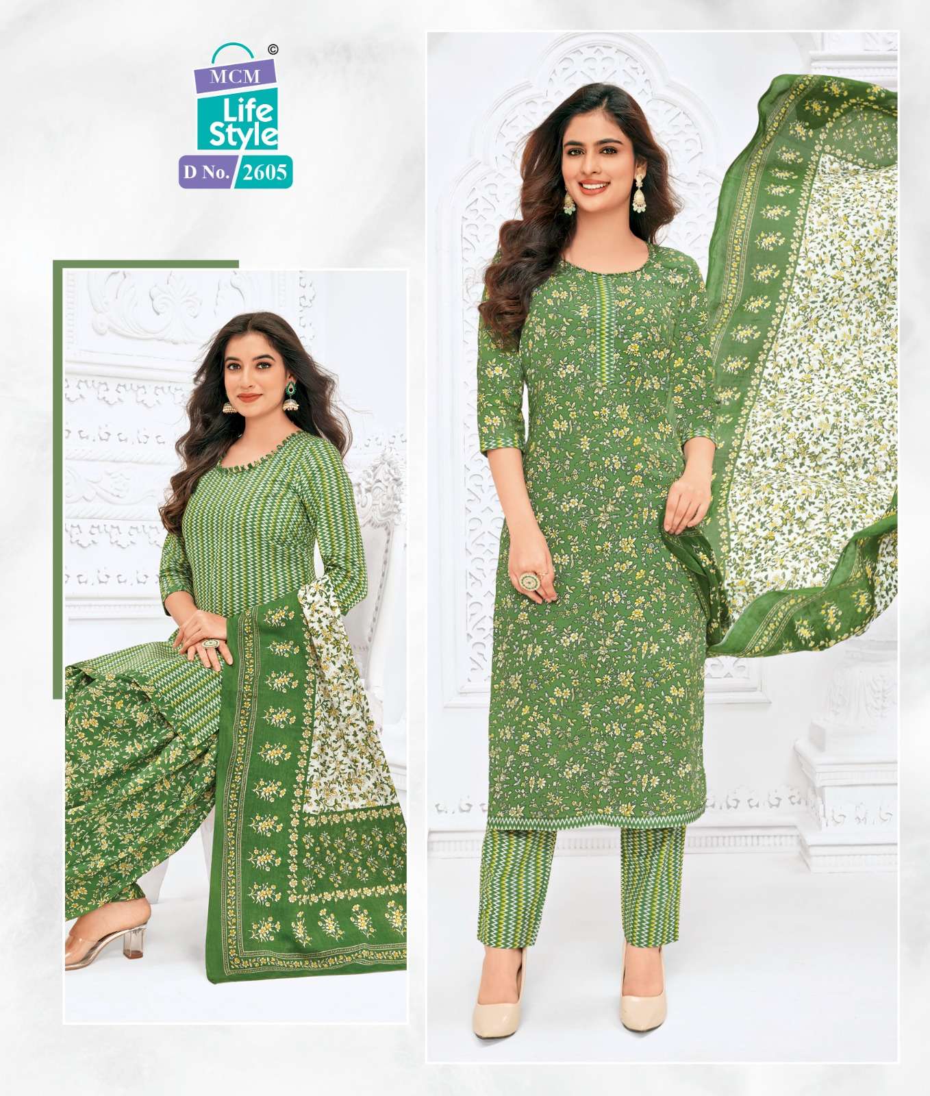 Priyalaxmi Vol-26 By Mcm Lifestyle 2601 To 2624 Series Beautiful Festive Suits Colorful Stylish Fancy Casual Wear & Ethnic Wear Pure Cotton Print Dresses At Wholesale Price