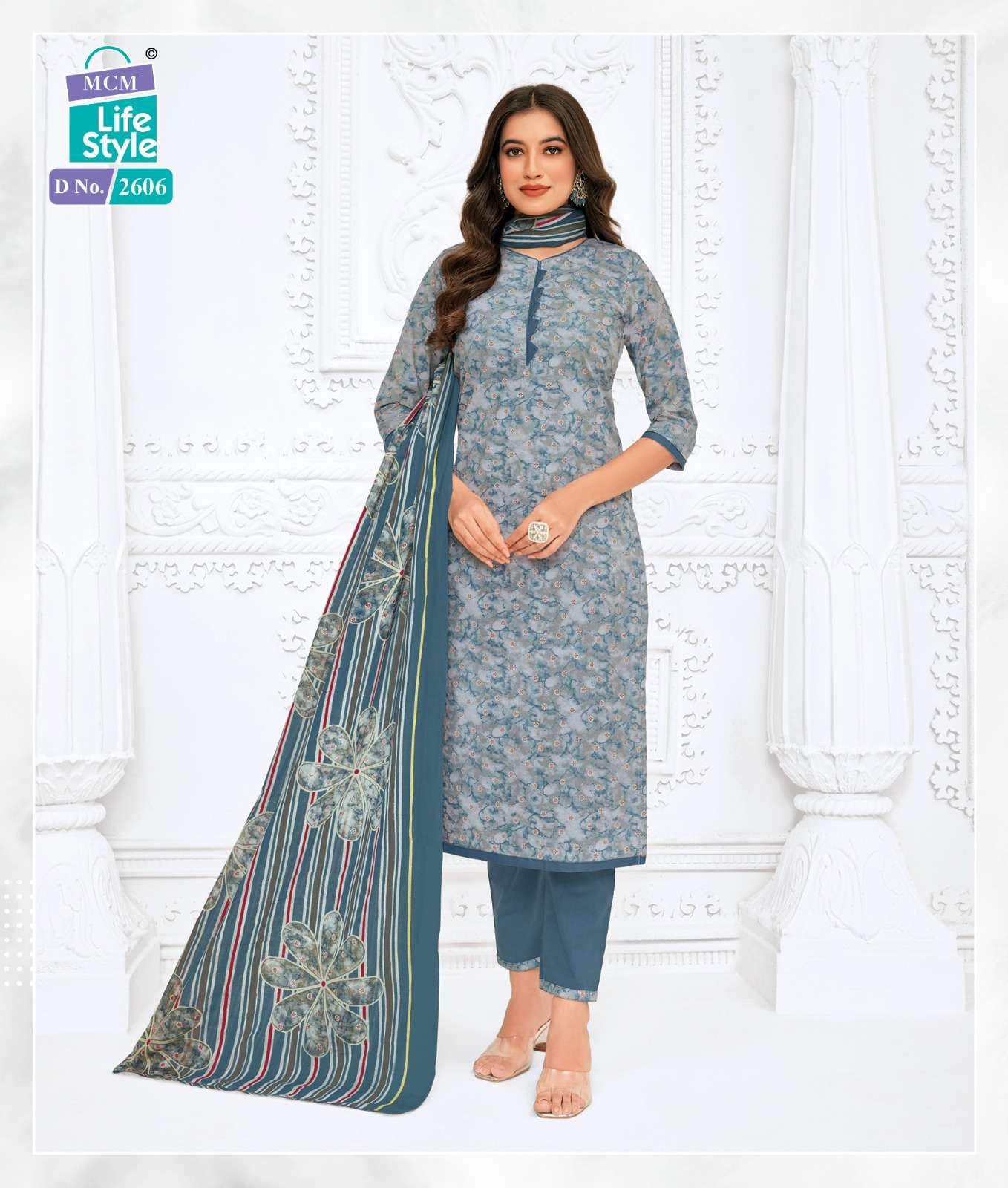 Priyalaxmi Vol-26 By Mcm Lifestyle 2601 To 2624 Series Beautiful Festive Suits Colorful Stylish Fancy Casual Wear & Ethnic Wear Pure Cotton Print Dresses At Wholesale Price