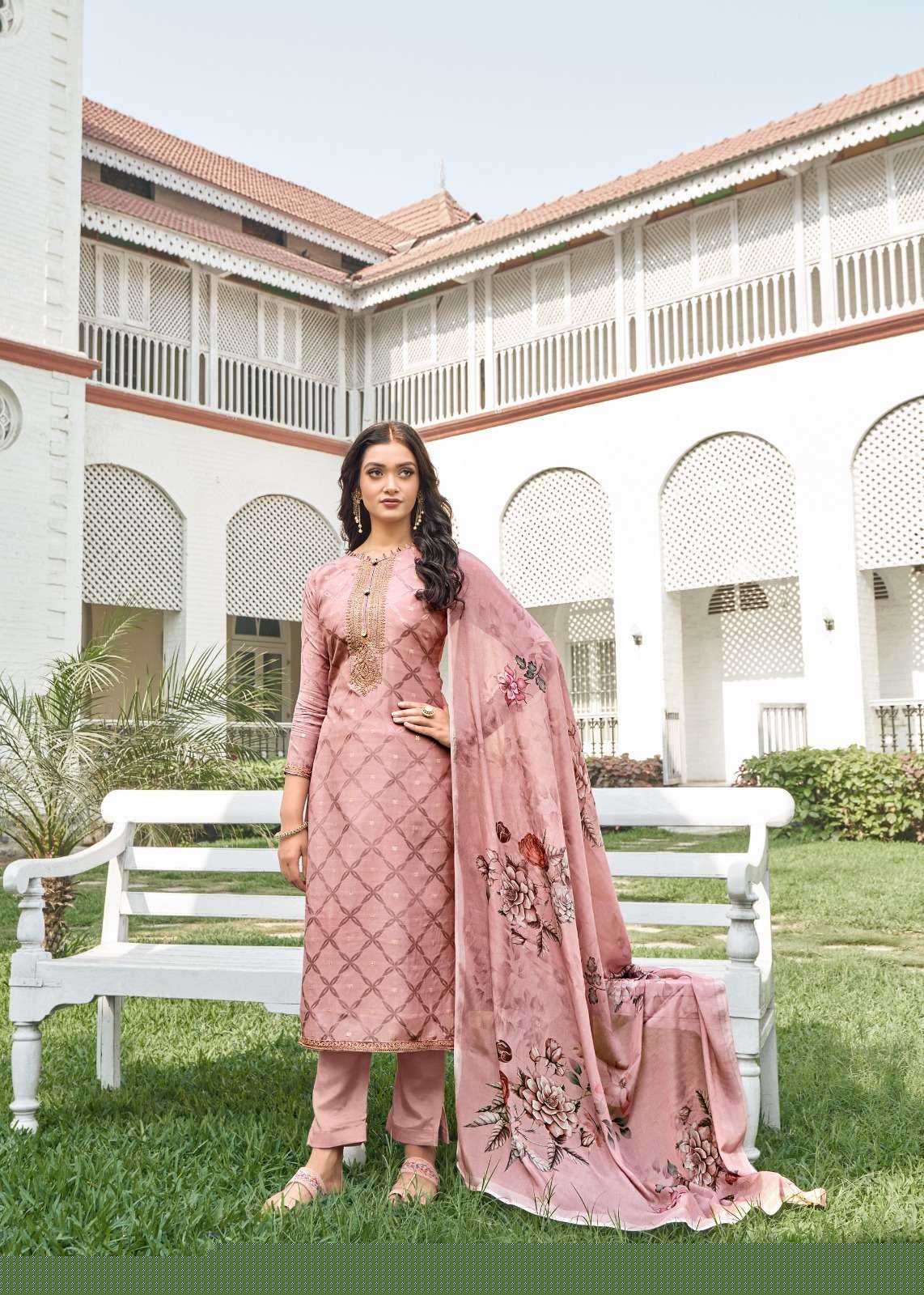 Mahiraah By Bela Fashion 3852 To 3858 Series Beautiful Festive Suits Colorful Stylish Fancy Casual Wear & Ethnic Wear Pure Muslin Jacquard Dresses At Wholesale Price