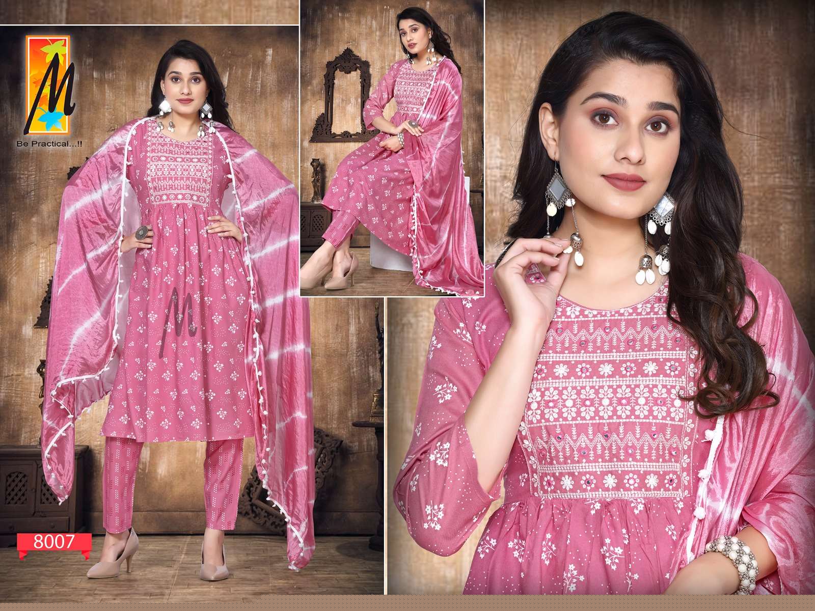 Nazakat By Master 8001 To 8008 Series Beautiful Summer Collection Pakisatni Suits Stylish Fancy Colorful Casual Wear & Ethnic Wear Rayon Print Dresses At Wholesale Price