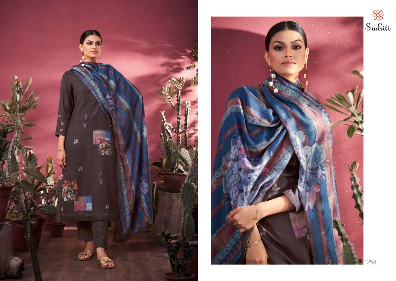 Medley By Sudriti Beautiful Suits Colorful Stylish Fancy Casual Wear & Ethnic Wear Pure Cambric Print Dresses At Wholesale Price