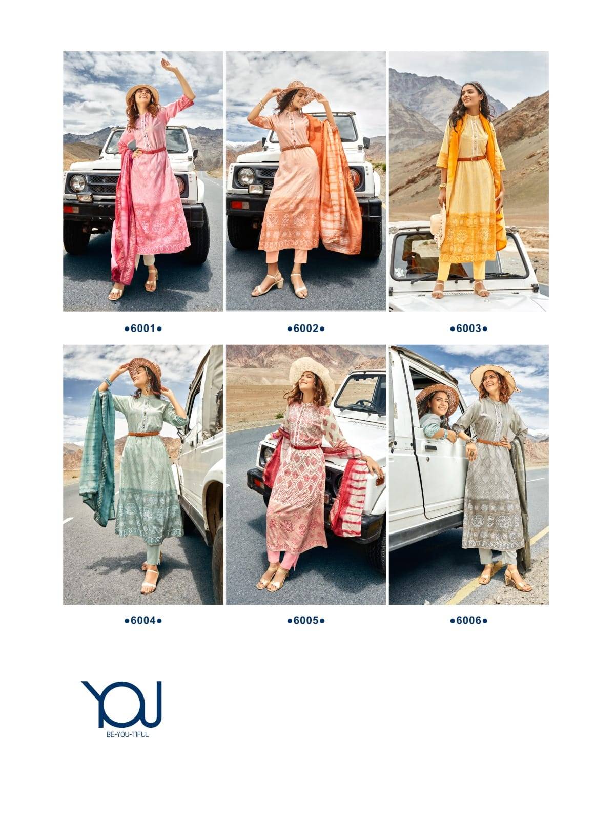 Kesari By You 6001 To 6006 Series Beautiful Stylish Festive Suits Fancy Colorful Casual Wear & Ethnic Wear & Ready To Wear Pure Rayon Print Dresses At Wholesale Price