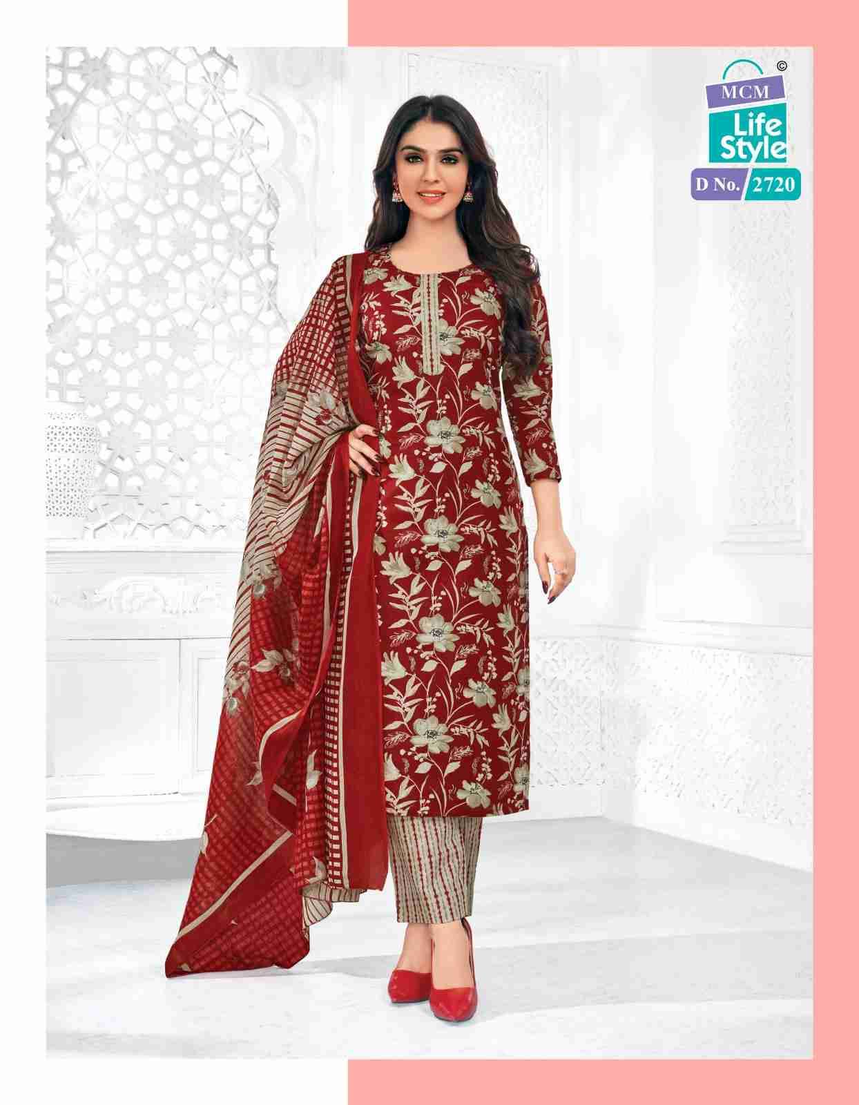 Priyalaxmi Vol-27 By Mcm Lifestyle 2700 To 2723 Series Beautiful Pakistani Suits Stylish Fancy Colorful Party Wear & Occasional Wear Heavy Cotton Dresses At Wholesale Price