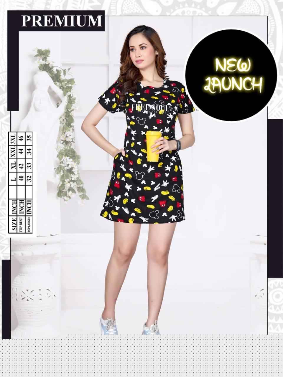 Summer Special Vol-140 By Fashion Talk 140-A To 140-F Series Beautiful Stylish Fancy Colorful Casual Wear & Ethnic Wear Hosiery Cotton Night Suits At Wholesale Price