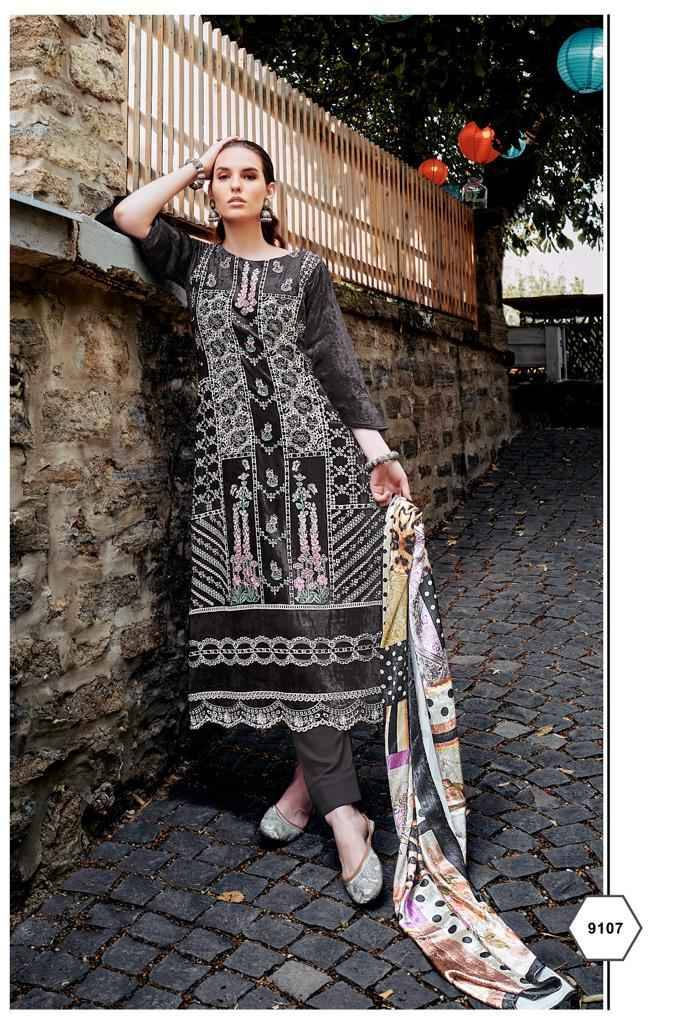 Qataar By Aiqa 9101 To 9108 Series Beautiful Suits Colorful Stylish Fancy Casual Wear & Ethnic Wear Pure Velvet With Work Dresses At Wholesale Price