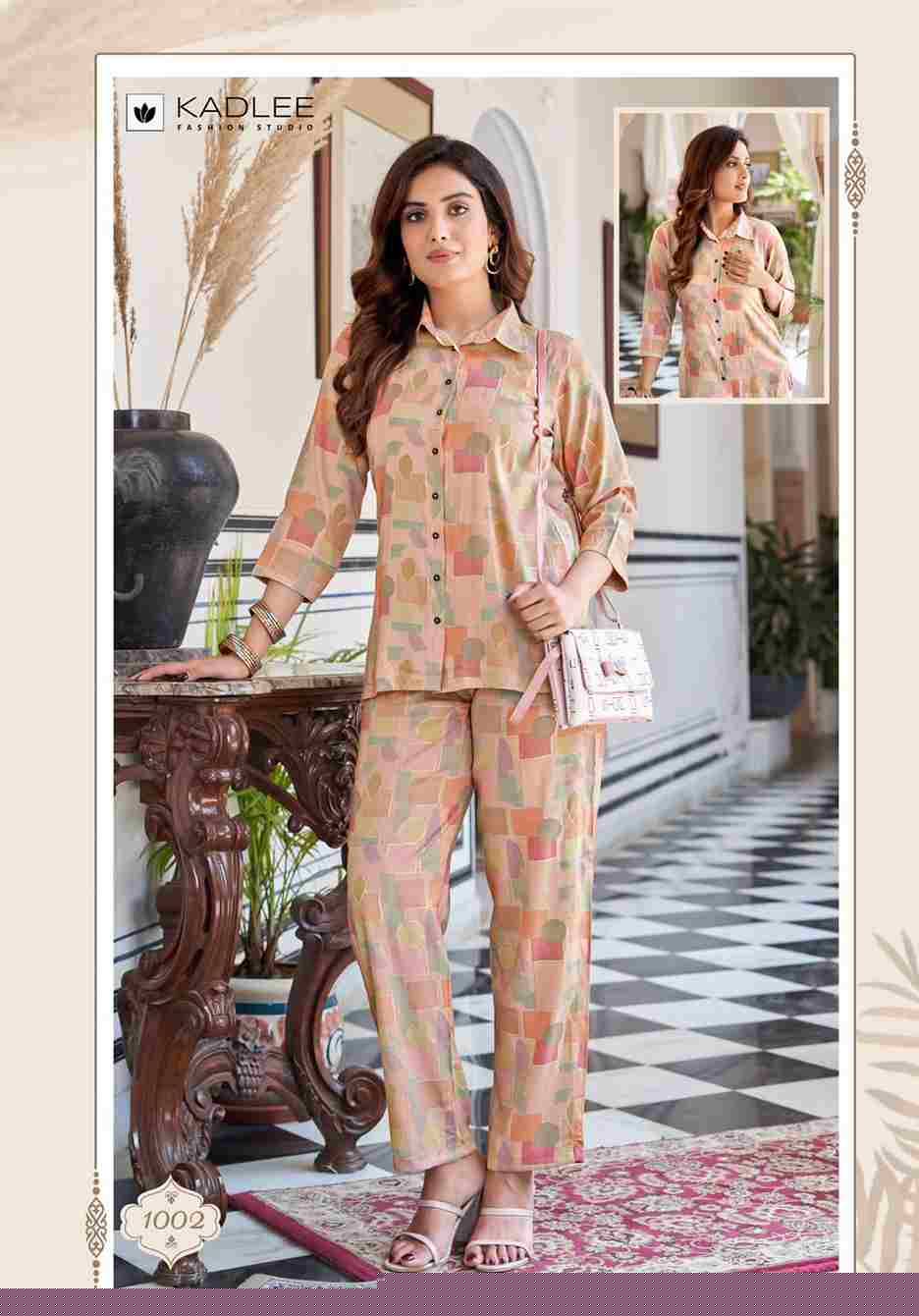 Glory By Kadlee 1001 To 1004 Series Designer Stylish Fancy Colorful Beautiful Party Wear & Ethnic Wear Collection Viscose Slub Print Tops With Bottom At Wholesale Price