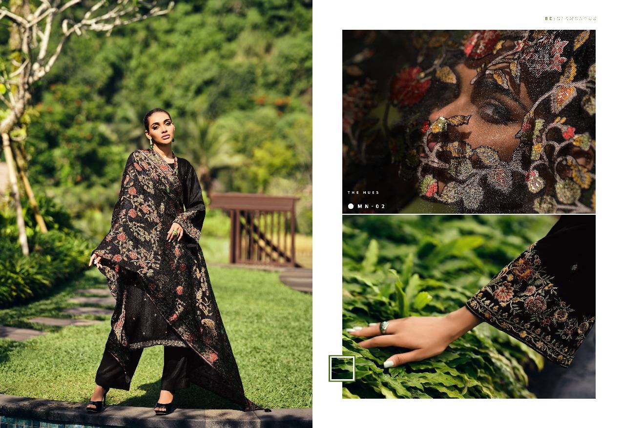 Mahnoor By Varsha 01 To 08 Series Beautiful Festive Suits Colorful Stylish Fancy Casual Wear & Ethnic Wear Muslin Embroidered Dresses At Wholesale Price