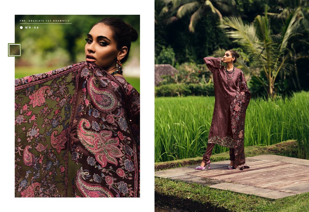 Mahnoor By Varsha 01 To 08 Series Beautiful Festive Suits Colorful Stylish Fancy Casual Wear & Ethnic Wear Muslin Embroidered Dresses At Wholesale Price