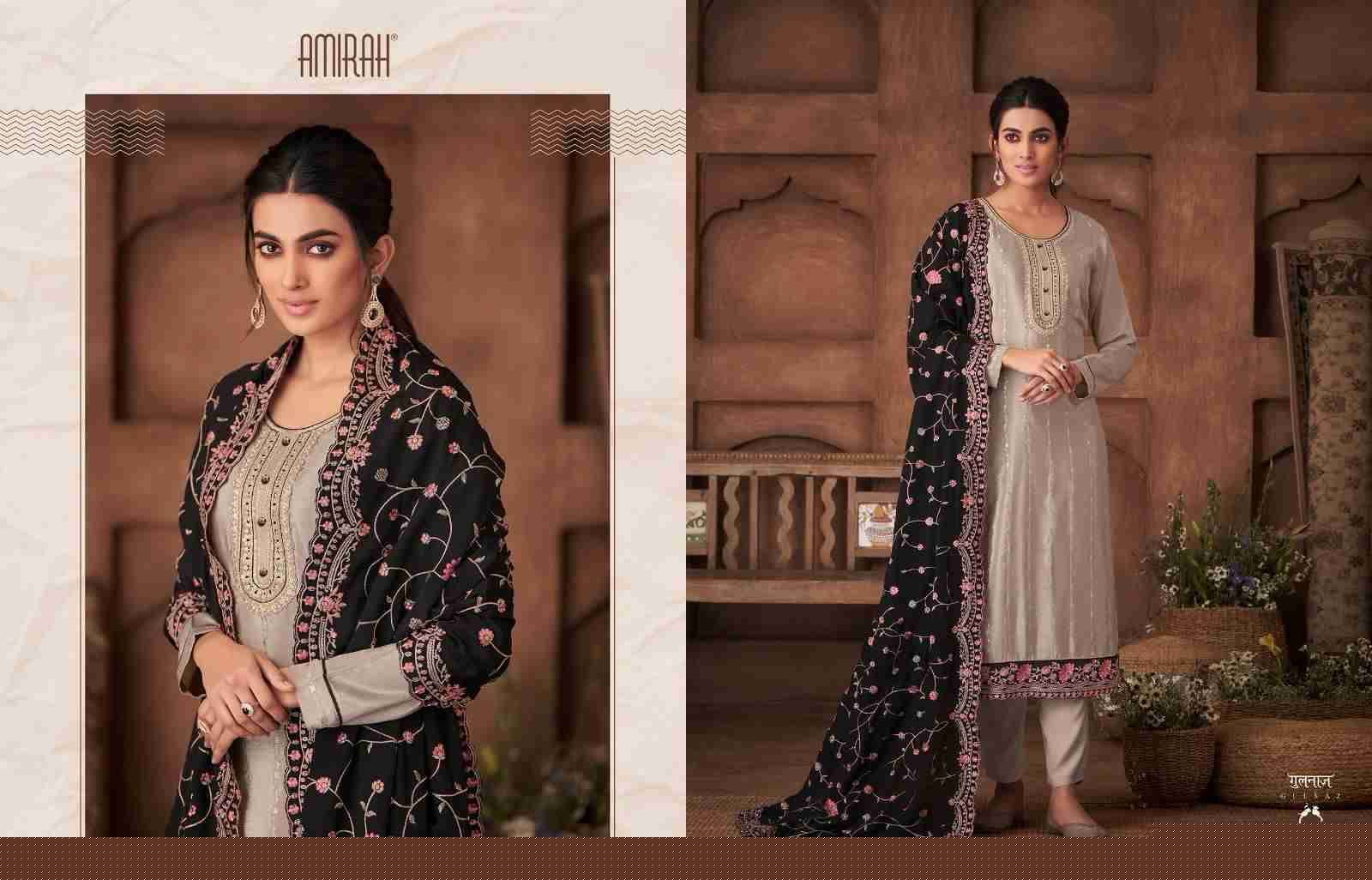 Gulnaz Vol-2 By Amirah 17061 To 17066 Series Beautiful Stylish Festive Suits Fancy Colorful Casual Wear & Ethnic Wear & Ready To Wear Chinnon Silk Dresses At Wholesale Price