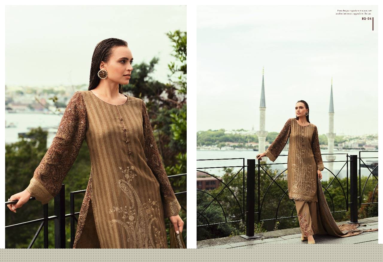 Rashaqat By Varsha 01 To 07 Series Designer Festive Suits Beautiful Stylish Colorful Fancy Party Wear & Occasional Wear Silk Digital Print Dresses At Wholesale Price