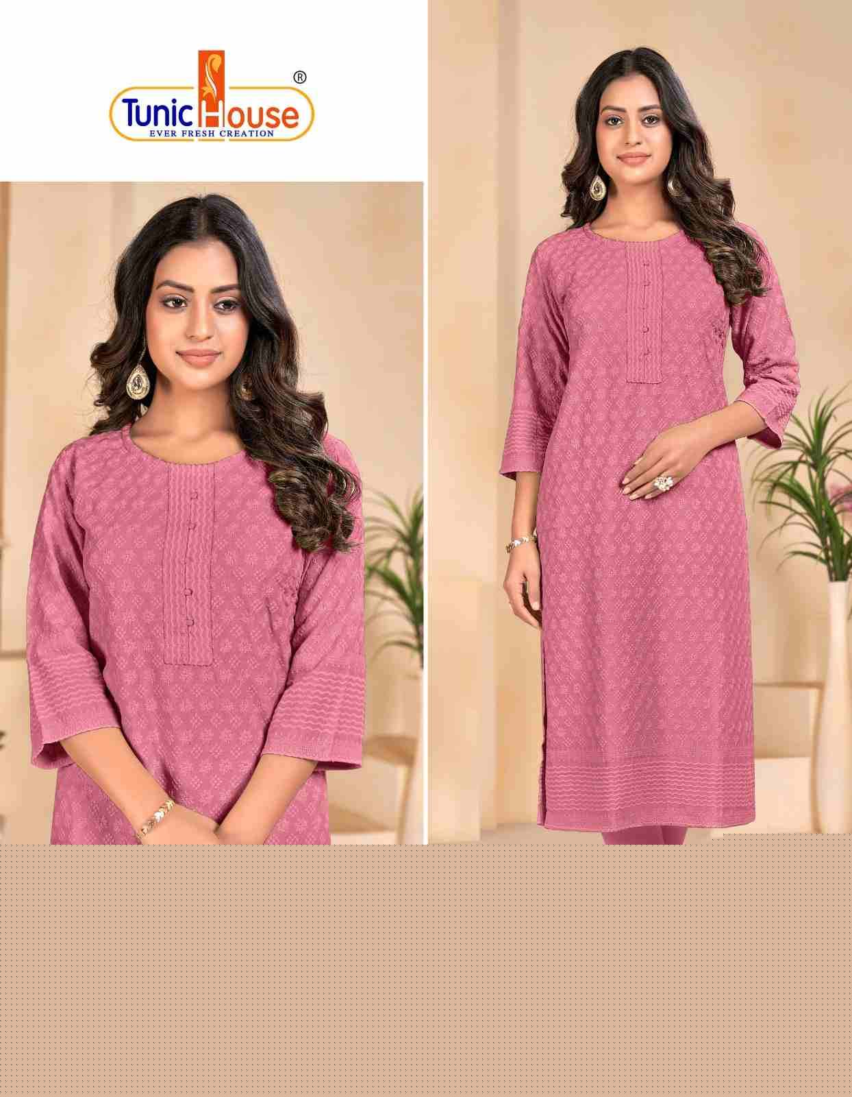 Zumba By Tunic House 01 To 15 Series Designer Stylish Fancy Colorful Beautiful Party Wear & Ethnic Wear Collection Viscose Rayon Kurtis At Wholesale Price