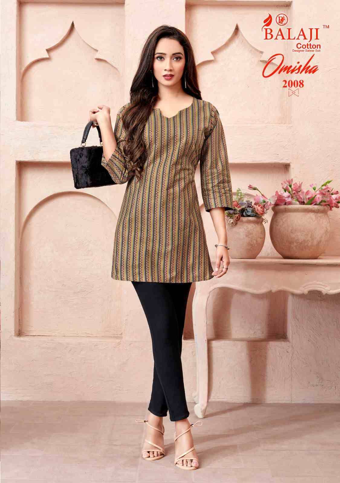 Omisha Vol-2 By Balaji Cotton 2001 To 2010 Series Designer Stylish Fancy Colorful Beautiful Party Wear & Ethnic Wear Collection Heavy Cotton Printed Kurtis At Wholesale Price