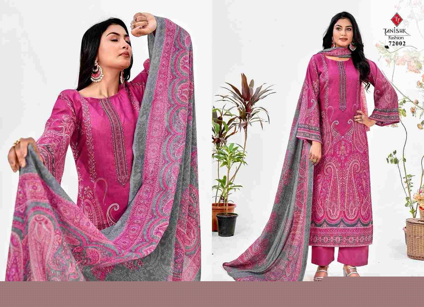 Mehraaz Vol-6 By Tanishk Fashion 72001 To 72008 Series Beautiful Festive Suits Colorful Stylish Fancy Casual Wear & Ethnic Wear Pure Cambric Cotton Print Dresses At Wholesale Price