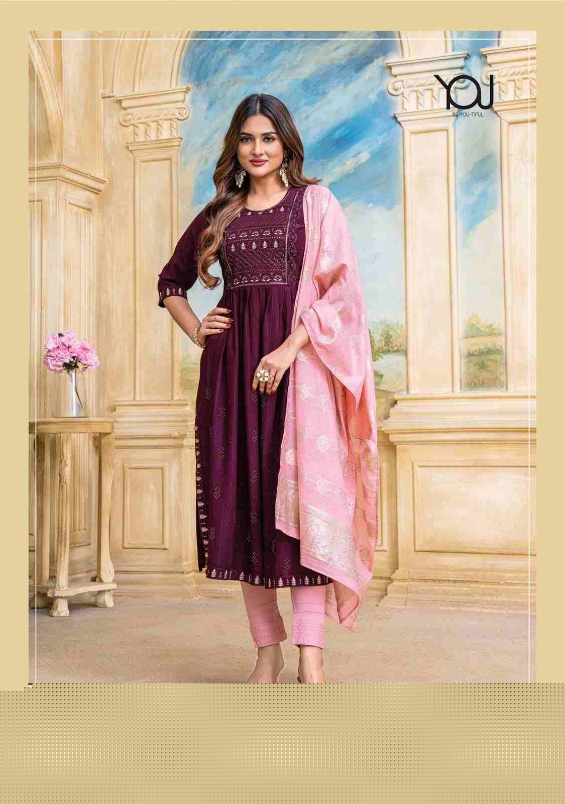 Sheen Vol-5 By You 501 To 505 Series Designer Festive Suits Beautiful Stylish Fancy Colorful Party Wear & Occasional Wear Nylon Viscose Dresses At Wholesale Price