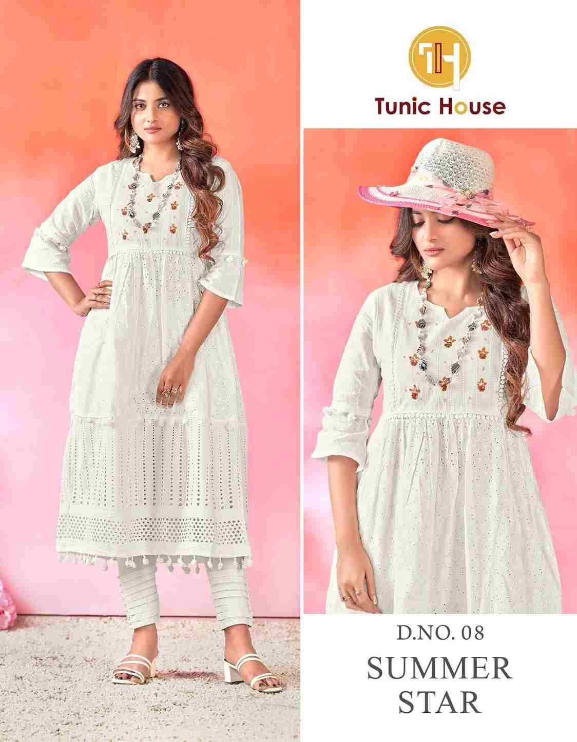 Summer Star By Tunic House 01 To 08 Series Designer Stylish Fancy Colorful Beautiful Party Wear & Ethnic Wear Collection Cotton Print Kurtis At Wholesale Price