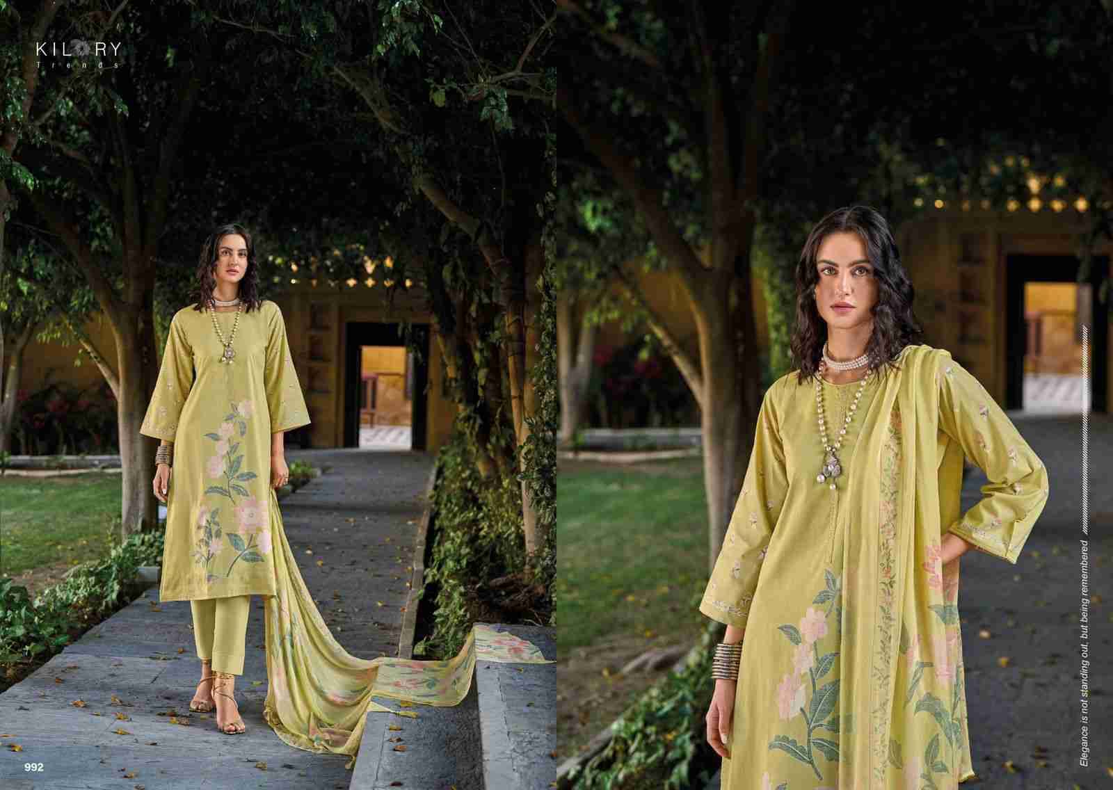 Zarina By Kilory 991 To 998 Series Beautiful Festive Suits Colorful Stylish Fancy Casual Wear & Ethnic Wear Pure Lawn Cotton Digital Print Dresses At Wholesale Price
