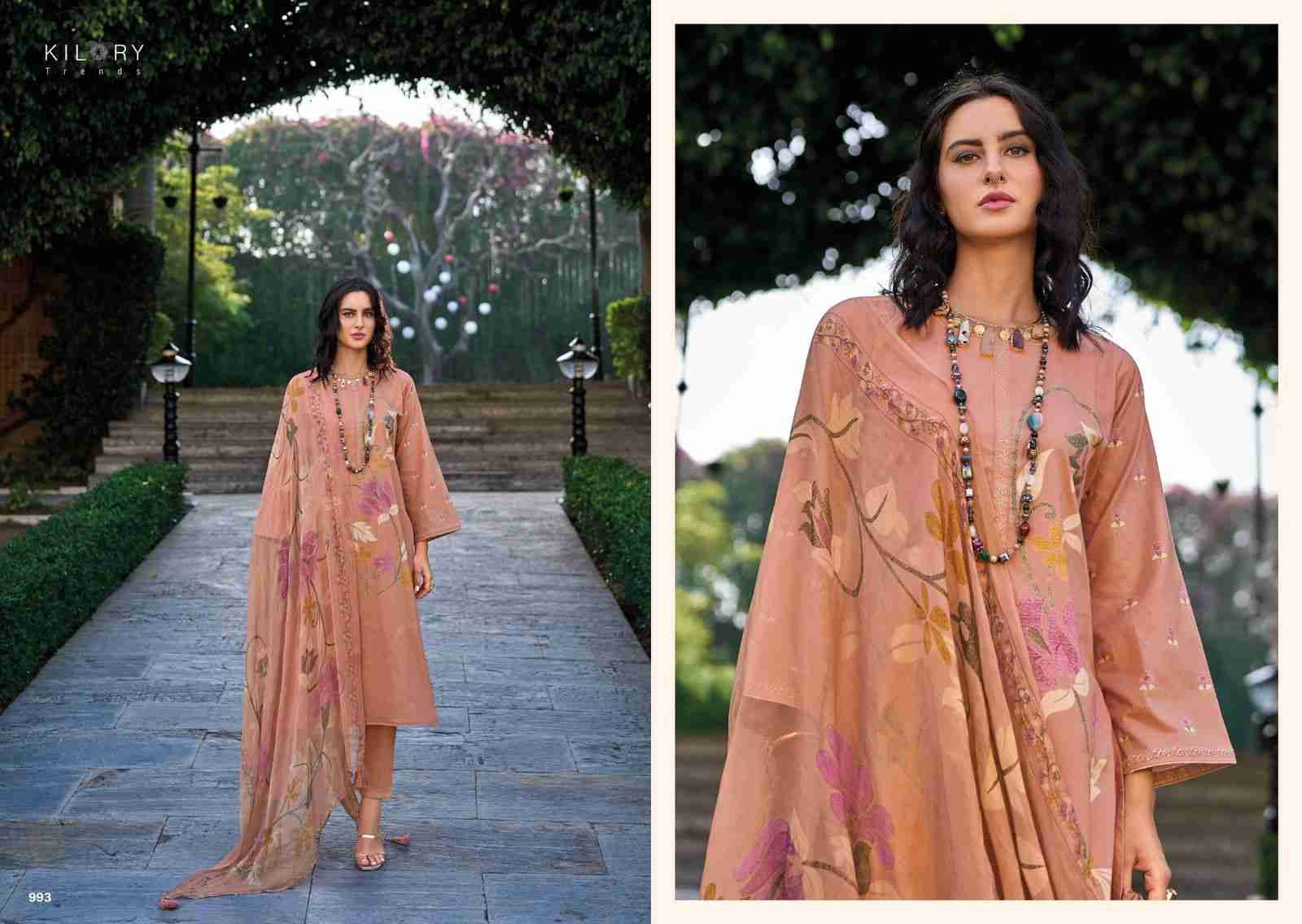 Zarina By Kilory 991 To 998 Series Beautiful Festive Suits Colorful Stylish Fancy Casual Wear & Ethnic Wear Pure Lawn Cotton Digital Print Dresses At Wholesale Price