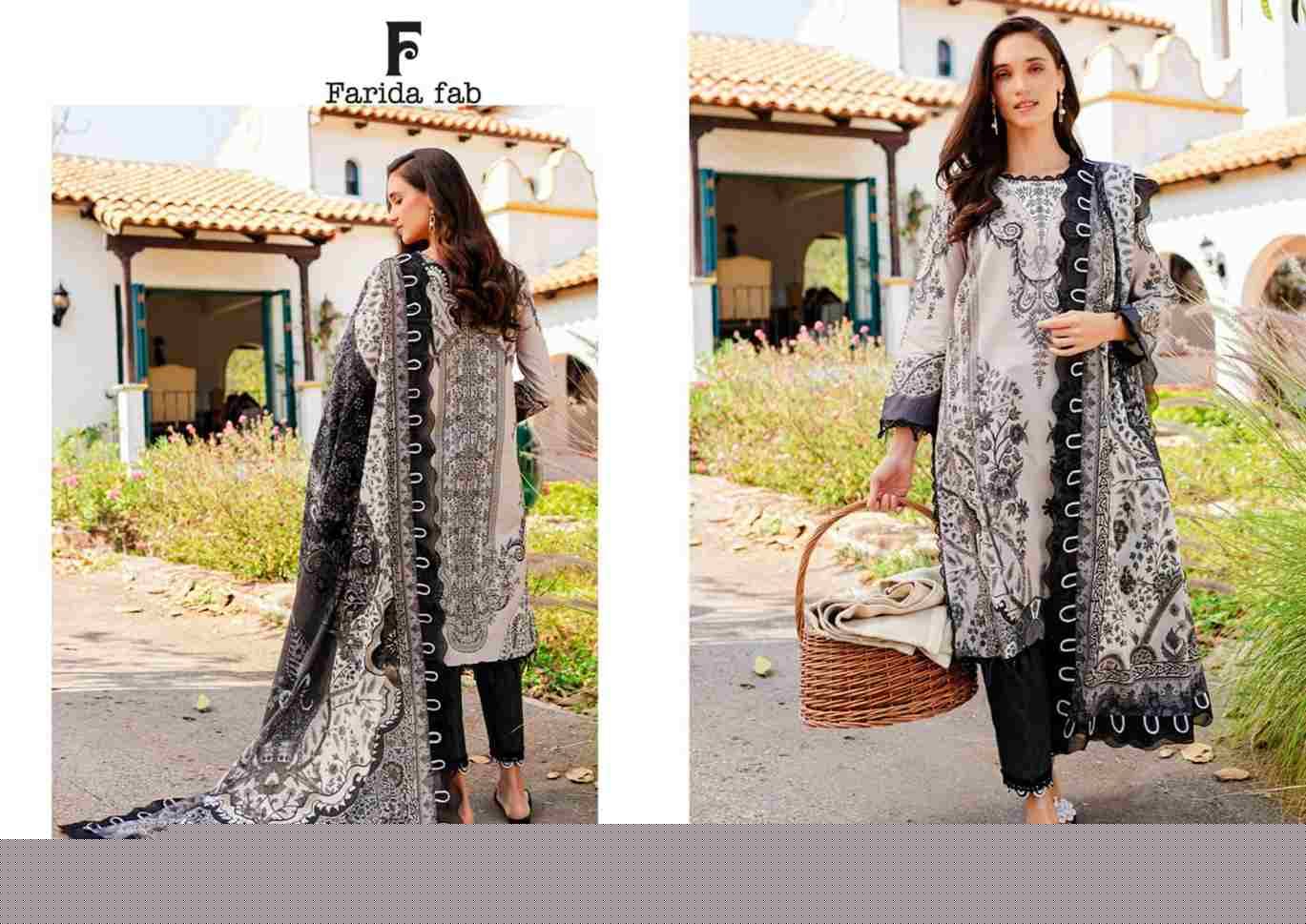 Concept-A By Farida Fab 1001 To 1006 Series Beautiful Festive Suits Stylish Fancy Colorful Casual Wear & Ethnic Wear Pure Cotton Print Dresses At Wholesale Price
