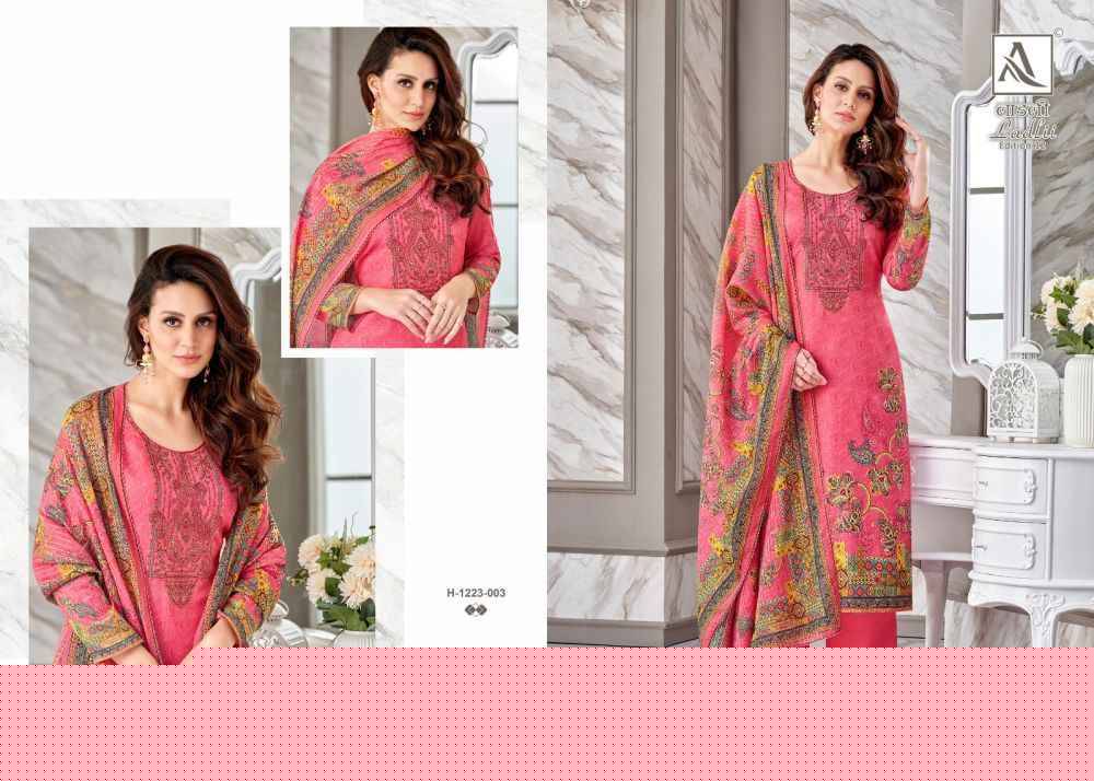 Ladlii Vol-12 By Alok Suit 1223-001 To 1223-008 Series Beautiful Festive Suits Stylish Fancy Colorful Casual Wear & Ethnic Wear Pure Jam Cotton Print Dresses At Wholesale Price