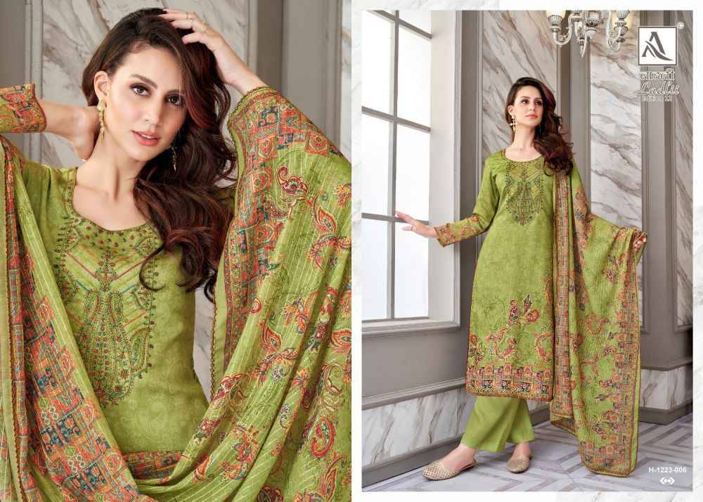 Ladlii Vol-12 By Alok Suit 1223-001 To 1223-008 Series Beautiful Festive Suits Stylish Fancy Colorful Casual Wear & Ethnic Wear Pure Jam Cotton Print Dresses At Wholesale Price