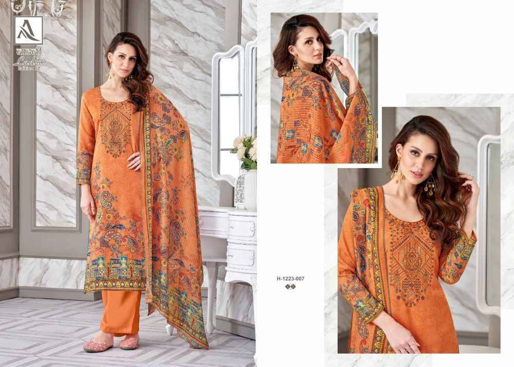 Ladlii Vol-12 By Alok Suit 1223-001 To 1223-008 Series Beautiful Festive Suits Stylish Fancy Colorful Casual Wear & Ethnic Wear Pure Jam Cotton Print Dresses At Wholesale Price