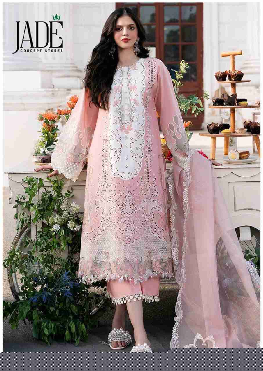 Chevron Vol-8 By Jade 71 To 76 Series Beautiful Festive Suits Stylish Fancy Colorful Casual Wear & Ethnic Wear Lawn Cotton Print Dresses At Wholesale Price