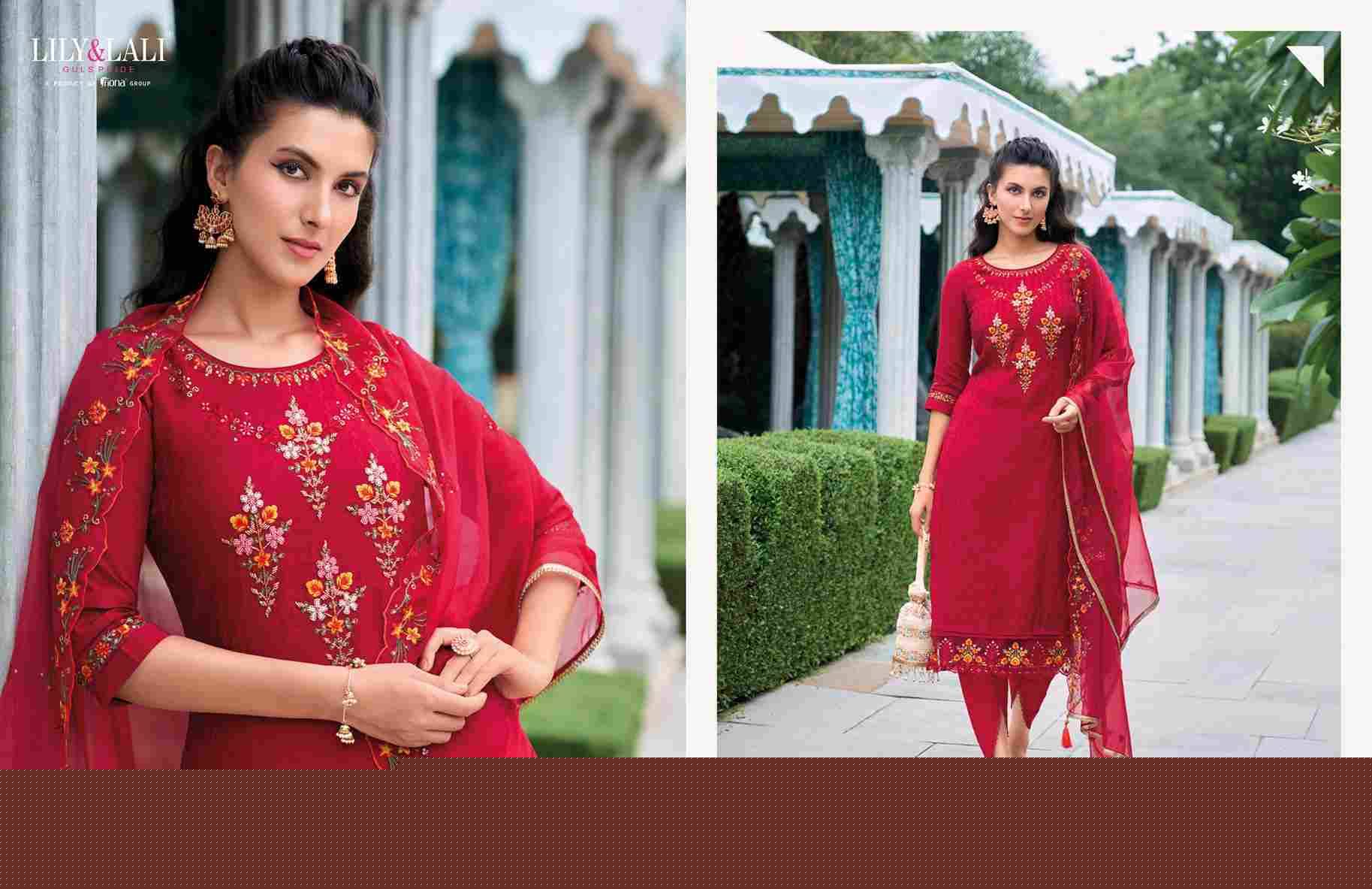 Masoom By Lily And Lali 22001 To 22006 Series Designer Festive Suits Collection Beautiful Stylish Fancy Colorful Party Wear & Occasional Wear Viscose Silk Dresses At Wholesale Price