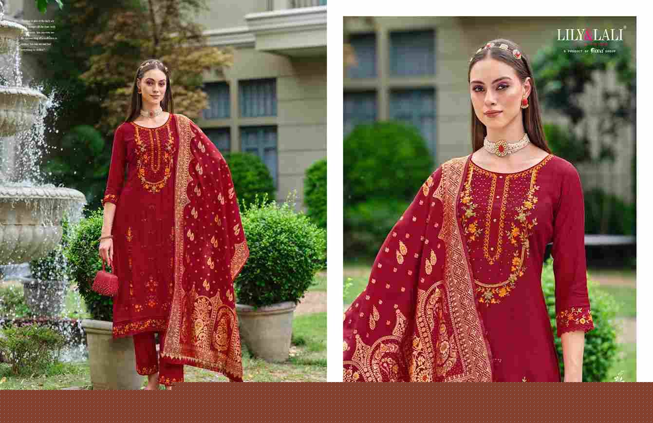 Hasmeena Vol-4 By Lily And Lali 22201 To 22206 Series Beautiful Festive Suits Colorful Stylish Fancy Casual Wear & Ethnic Wear Viscose Dresses At Wholesale Price