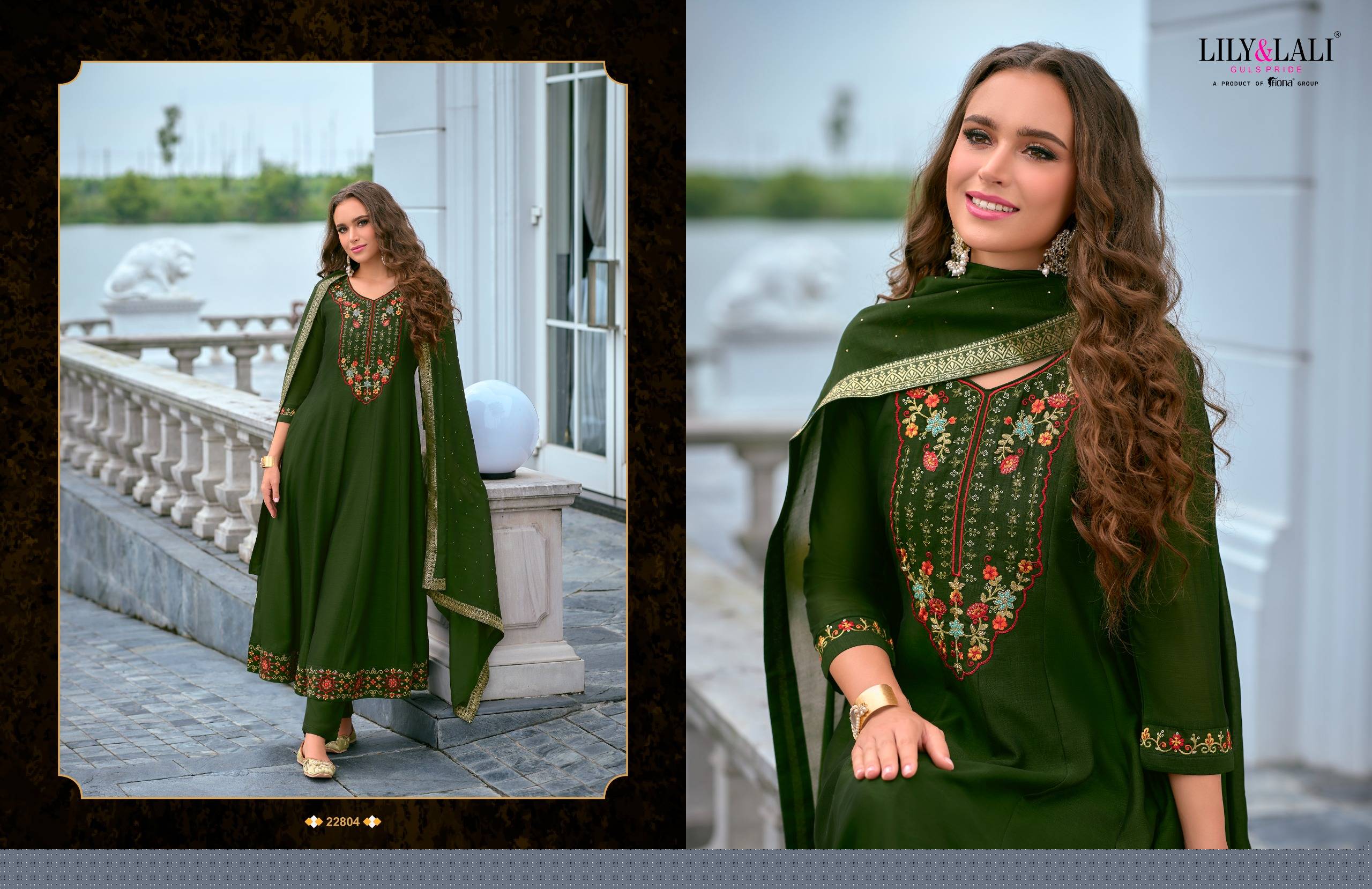 Bibbojaan Vol-2 By Lily And Lali 22801 To 22806 Series Designer Festive Festive Suits Collection Beautiful Stylish Fancy Colorful Party Wear & Occasional Wear Vichitra Silk Dresses At Wholesale Price