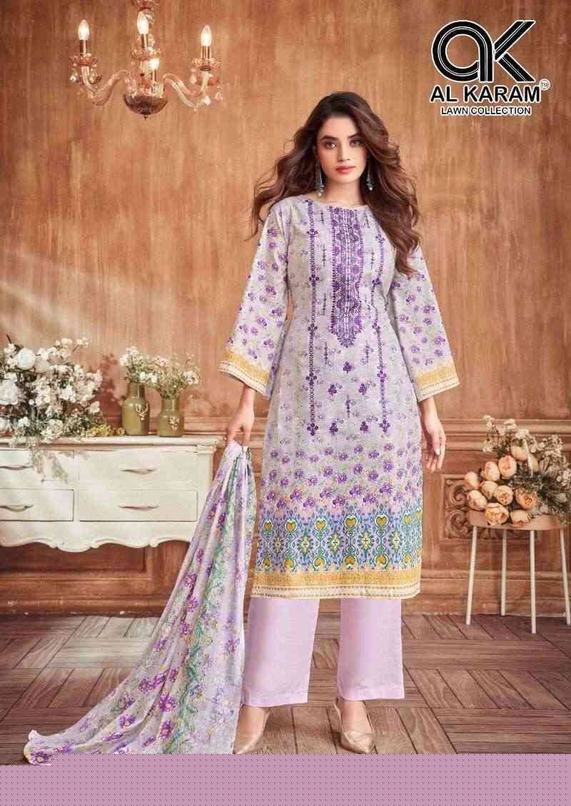 Amryn By Al Karam Lawn Collection 4001 To 4006 Series Beautiful Pakistani Suits Stylish Fancy Colorful Casual Wear & Ethnic Wear Pure Lawn Dresses At Wholesale Price