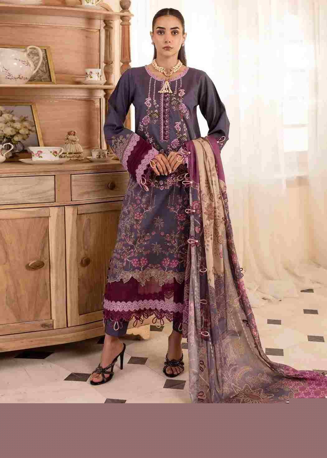Gulmohar Vol-1 By Bin Saeed 101 To 106 Series Beautiful Stylish Fancy Colorful Casual Wear & Ethnic Wear Collection Heavy Cotton Dresses At Wholesale Price
