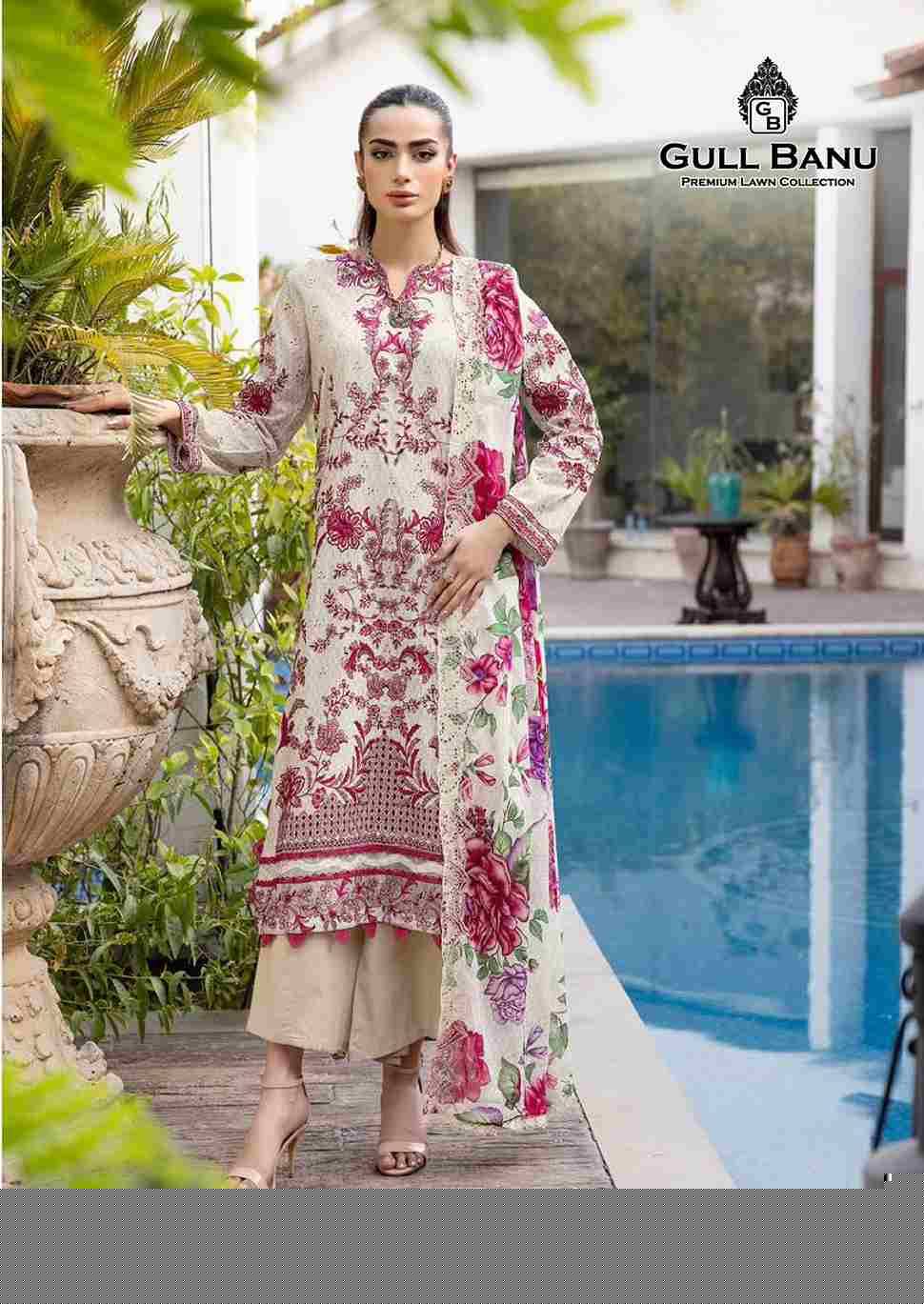 Gull Banu Vol-7 By Gull Aahmed 7001 To 7006 Series Beautiful Festive Suits Stylish Fancy Colorful Casual Wear & Ethnic Wear Pure Lawn Dresses At Wholesale Price
