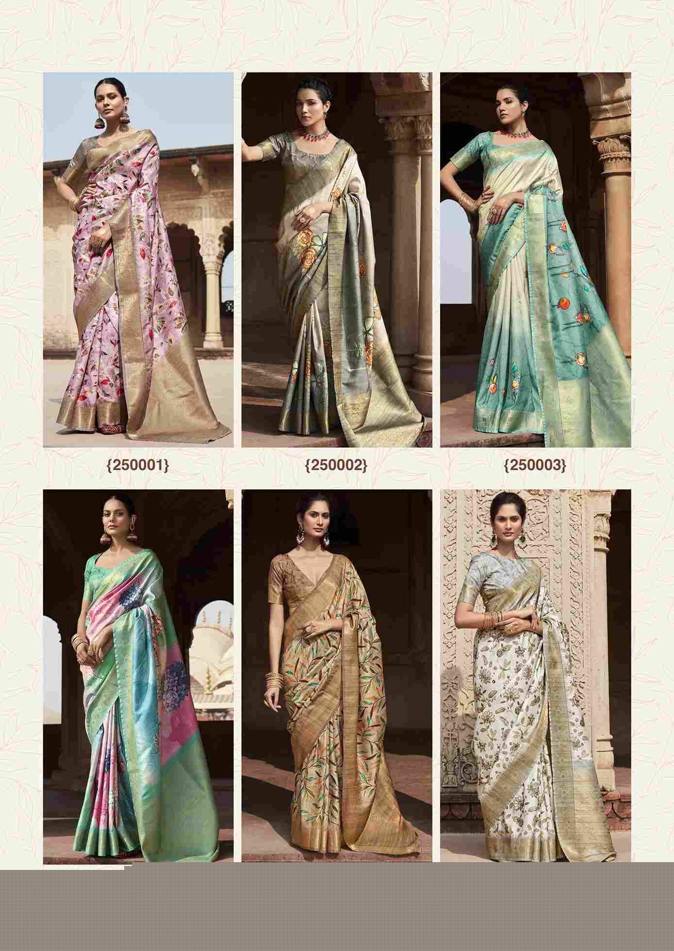 Kavya Silk By Rajpath 250001 To 250008 Series Indian Traditional Wear Collection Beautiful Stylish Fancy Colorful Party Wear & Occasional Wear Handloom Silk Sarees At Wholesale Price