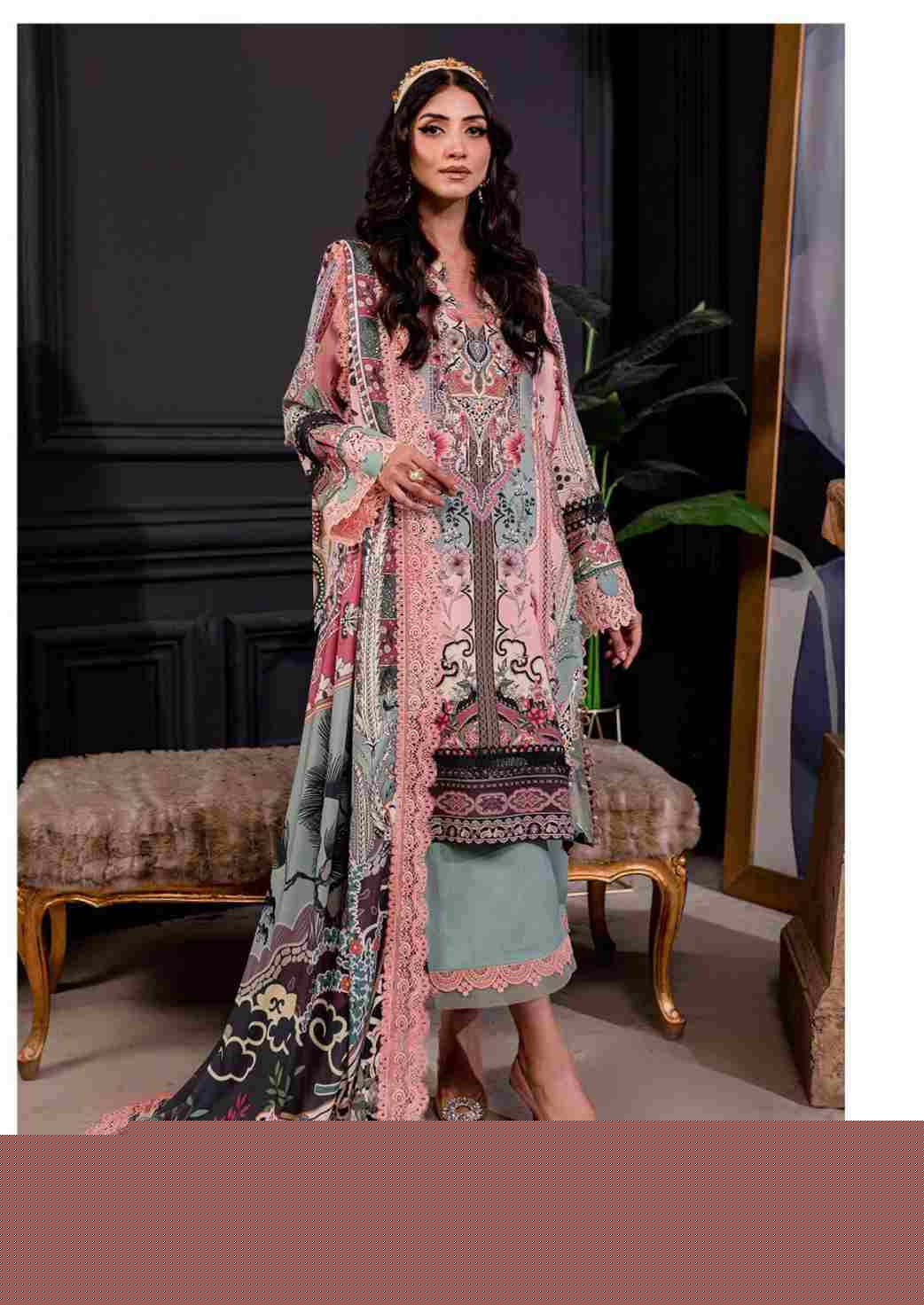 Azure By Hala 1001 To 1006 Series Beautiful Festive Suits Stylish Fancy Colorful Casual Wear & Ethnic Wear Pure Lawn Cotton Digital Print Dresses At Wholesale Price