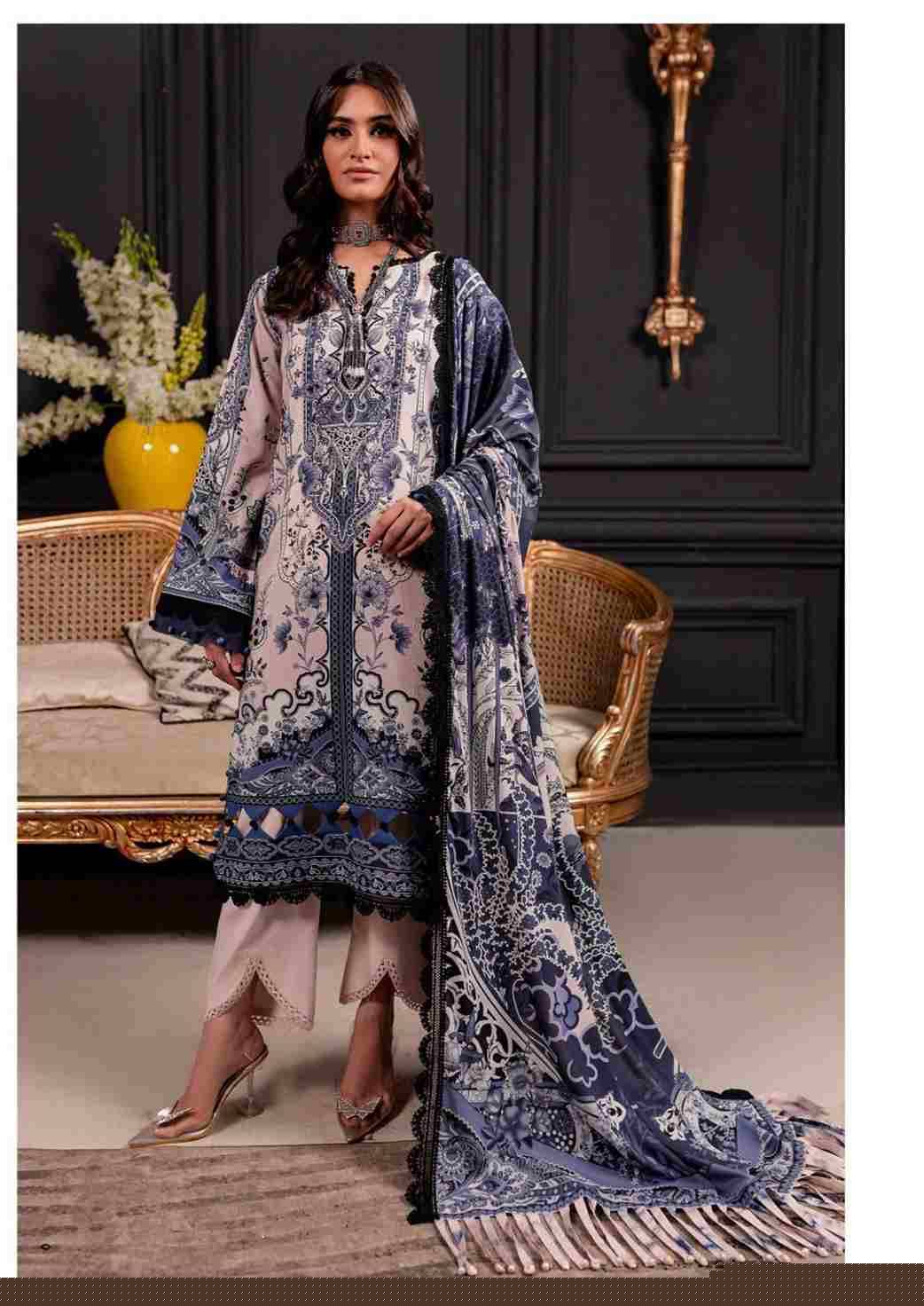 Azure By Hala 1001 To 1006 Series Beautiful Festive Suits Stylish Fancy Colorful Casual Wear & Ethnic Wear Pure Lawn Cotton Digital Print Dresses At Wholesale Price