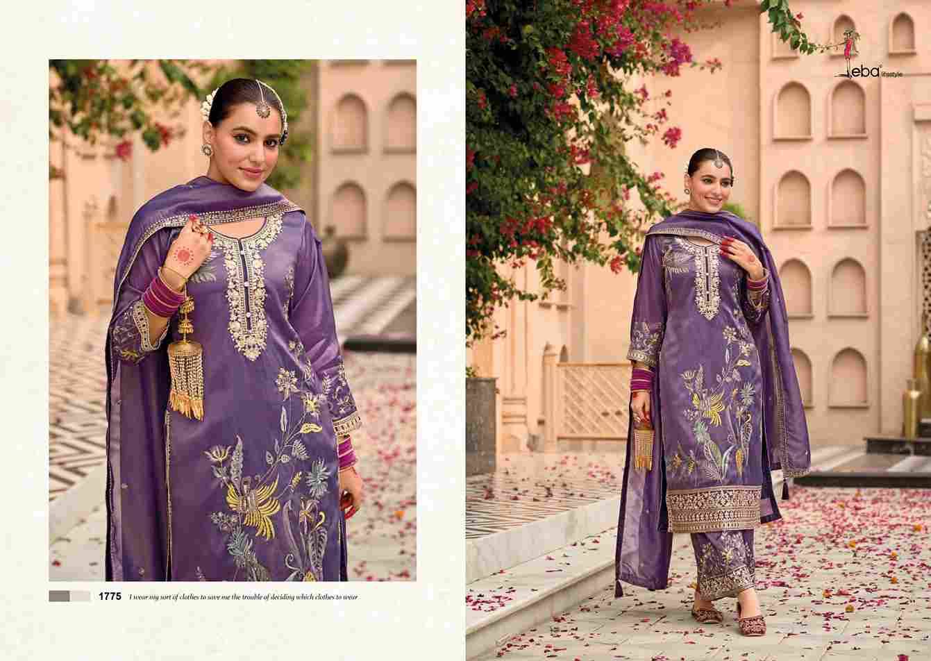 Mayra By Eba Lifestyle 1775 To 1777 Series Designer Festive Suits Collection Beautiful Stylish Fancy Colorful Party Wear & Occasional Wear Simar Dresses At Wholesale Price