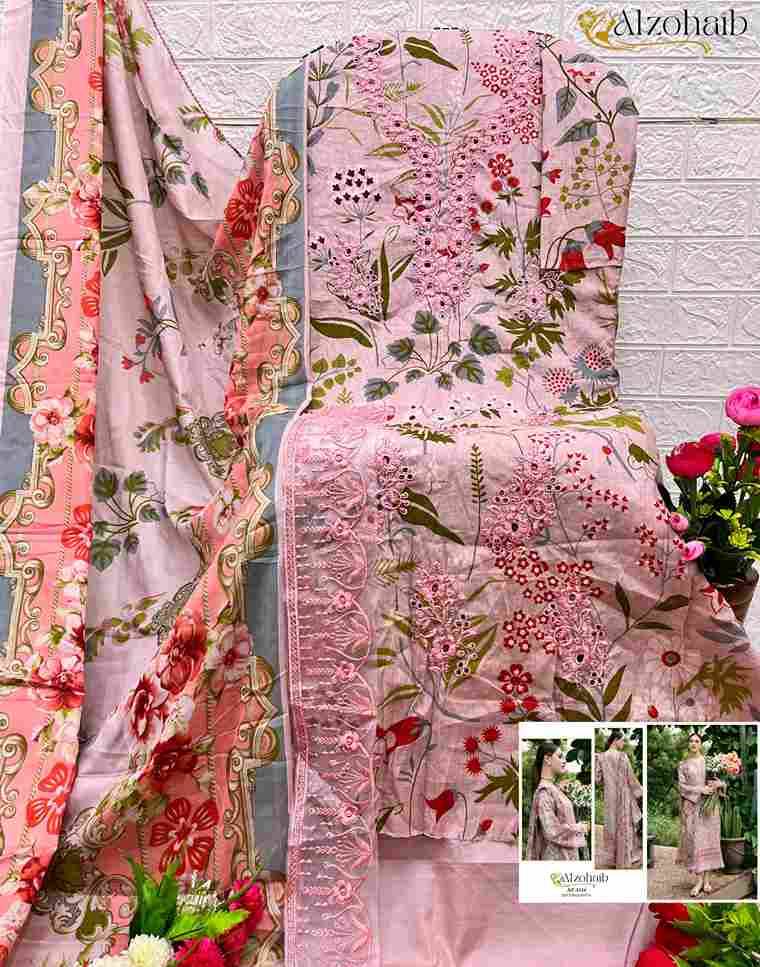 Alzohaib 1133 Series By Alzohaib Beautiful Pakistani Suits Stylish Fancy Colorful Party Wear & Occasional Wear Pure Cotton Print Dresses At Wholesale Price