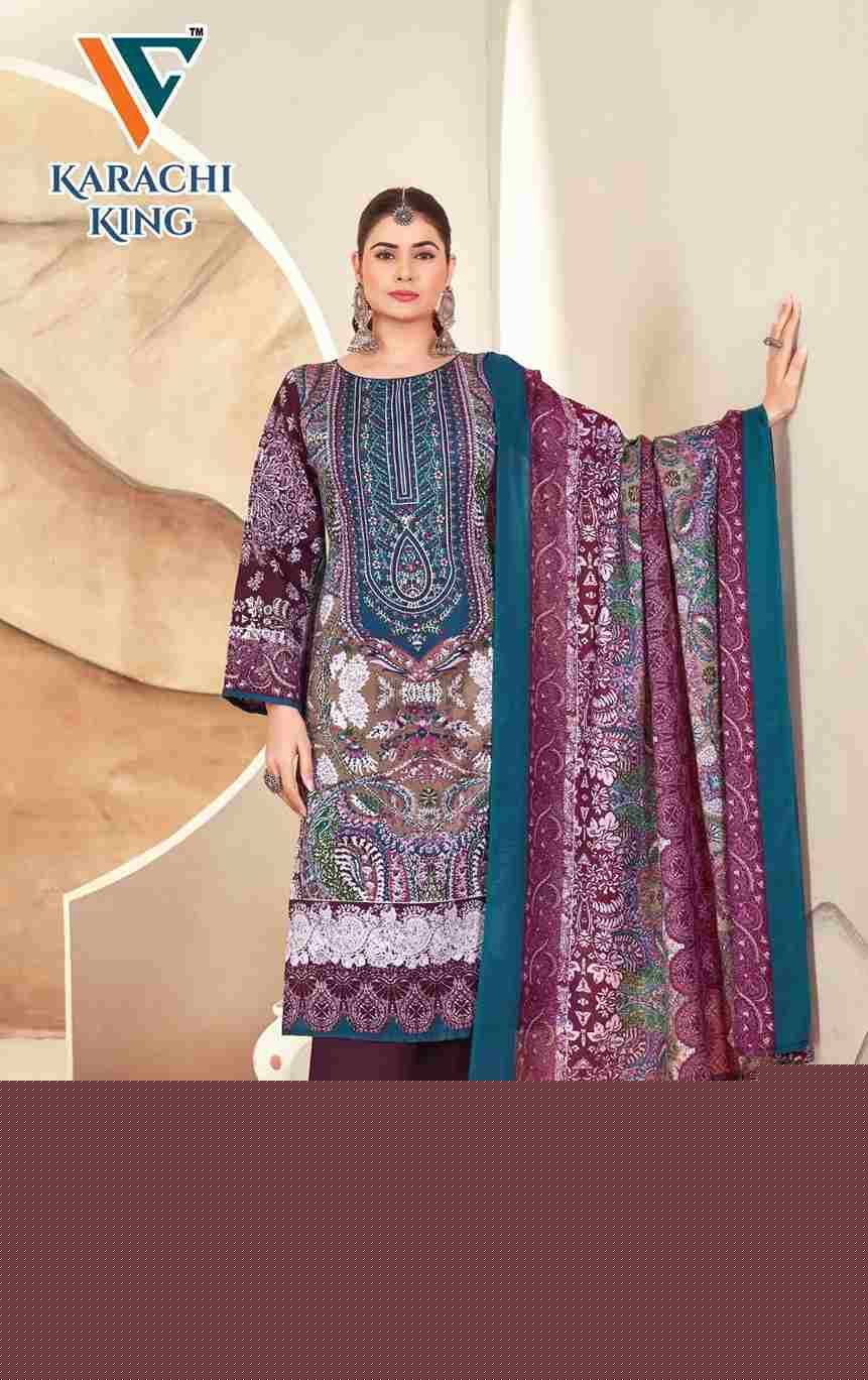Karachi King Vol-10 By Vandana Creation 10001 To 10008 Series Beautiful Festive Suits Stylish Fancy Colorful Casual Wear & Ethnic Wear Cotton Print Dresses At Wholesale Price