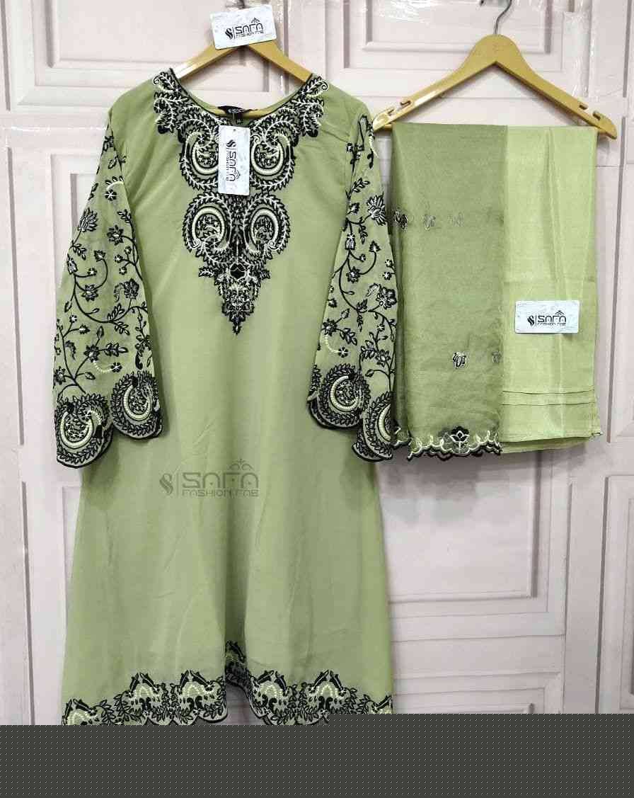 Safa 1313 Colours Vol-2 By Safa Fashion 1313-E To 1313-G Series Designer Stylish Fancy Colorful Beautiful Party Wear & Ethnic Wear Collection Heavy Georgette Dresses At Wholesale Price