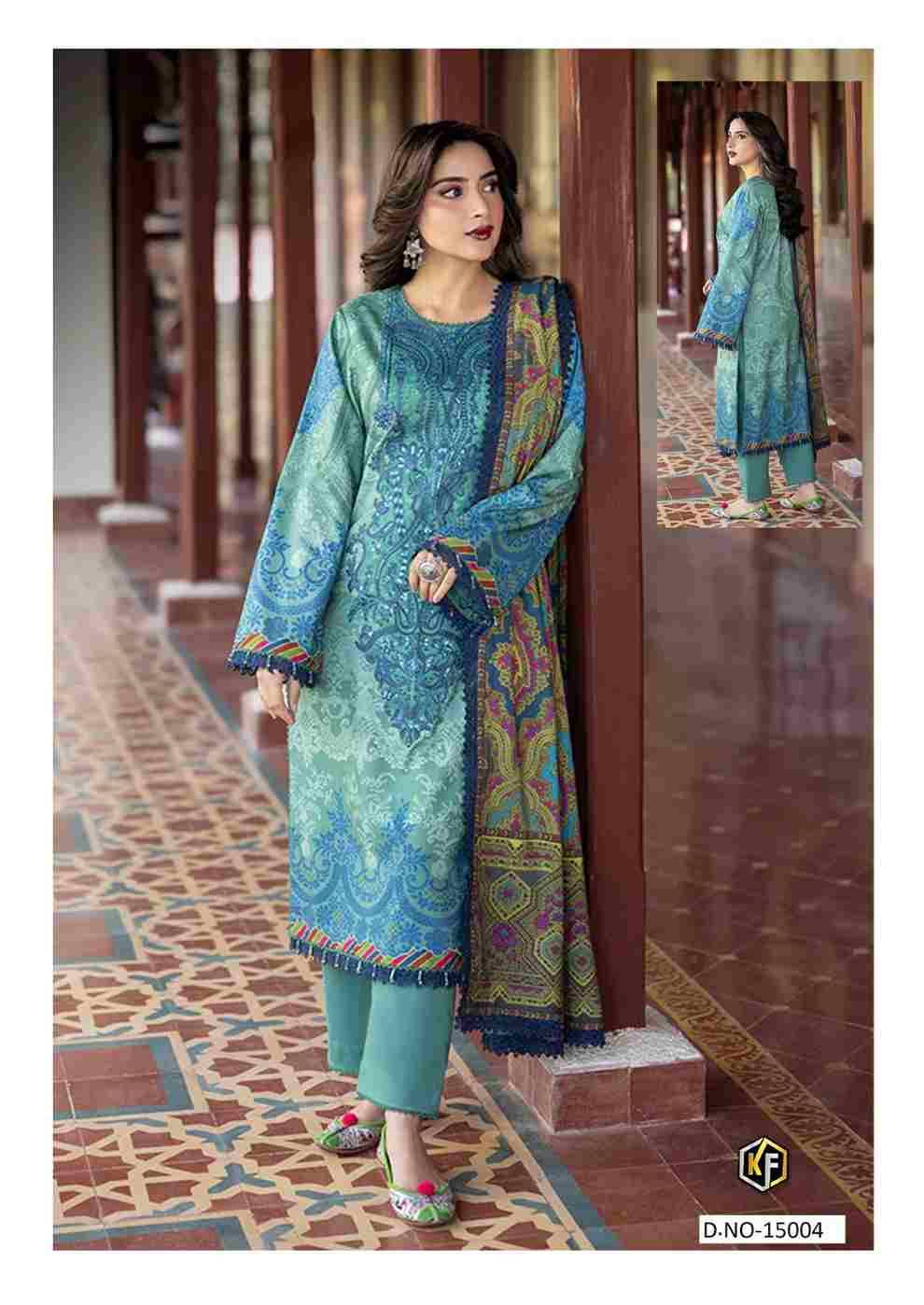 Maryum And Maria Vol-15 By Keval Fab 15001 To 15006 Series Beautiful Stylish Festive Suits Fancy Colorful Casual Wear & Ethnic Wear & Ready To Wear Heavy Cotton Print Dresses At Wholesale Price