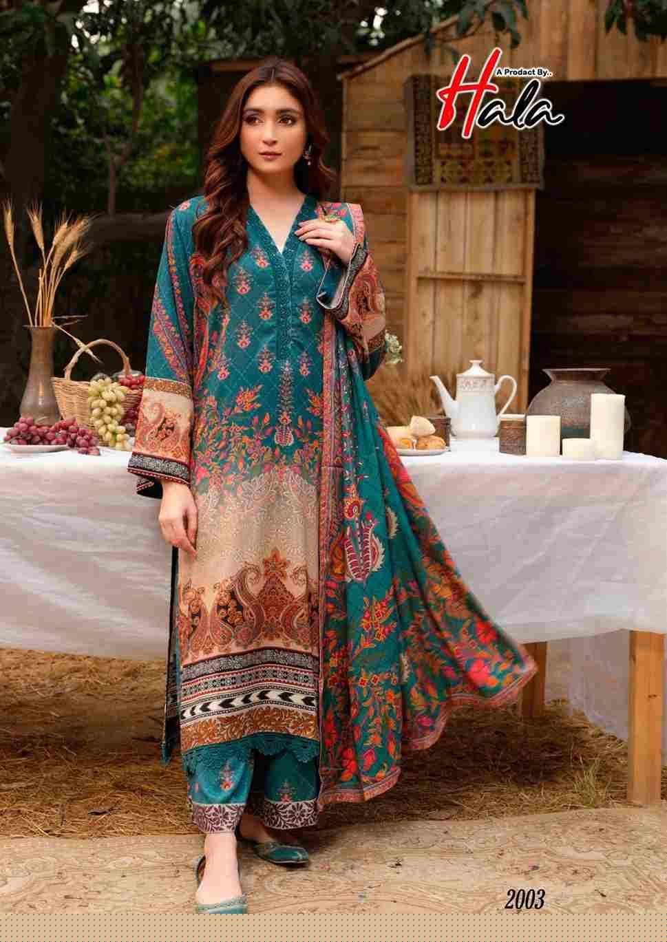 Azure Vol-2 By Hala 2001 To 2006 Series Beautiful Festive Suits Stylish Fancy Colorful Casual Wear & Ethnic Wear Pure Lawn Cotton Digital Print Dresses At Wholesale Price