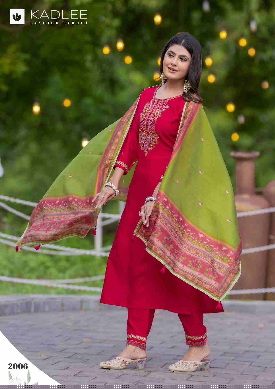 Nirvana By Kadlee 2001 To 2006 Series Beautiful Festive Suits Colorful Stylish Fancy Casual Wear & Ethnic Wear Viscose Print Dresses At Wholesale Price