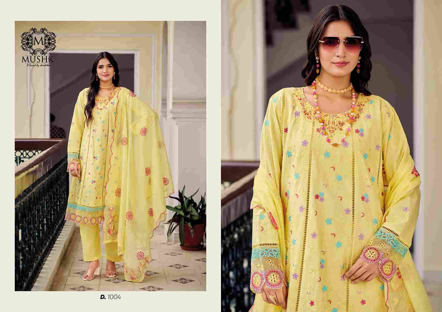 Zahra By Mushk 1001 To 1004 Series Beautiful Winter Collection Pakistani Suits Stylish Fancy Colorful Casual Wear & Ethnic Wear Pure Cotton Embroidery Dresses At Wholesale Price