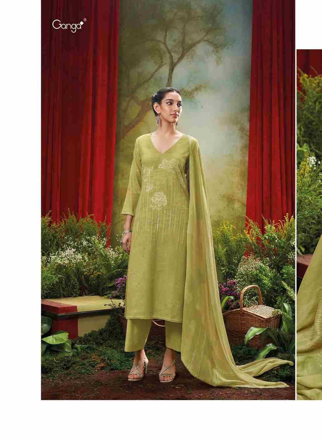 Veda By Ganga Fashion 1961 To 1966 Series Beautiful Festive Suits Colorful Stylish Fancy Casual Wear & Ethnic Wear Fancy Print Dresses At Wholesale Price
