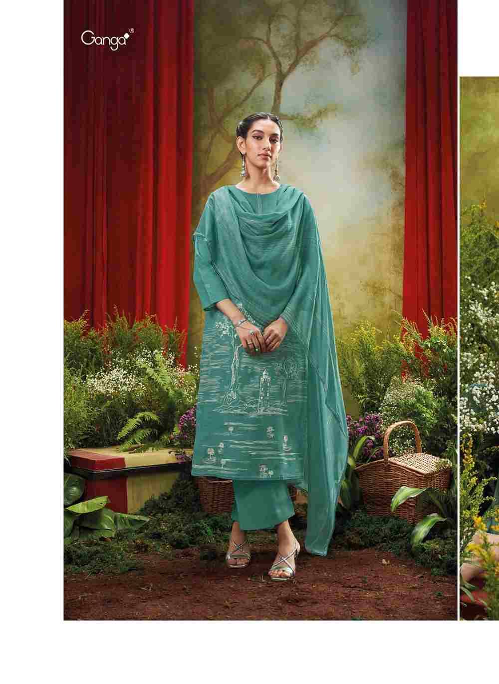 Veda By Ganga Fashion 1961 To 1966 Series Beautiful Festive Suits Colorful Stylish Fancy Casual Wear & Ethnic Wear Fancy Print Dresses At Wholesale Price