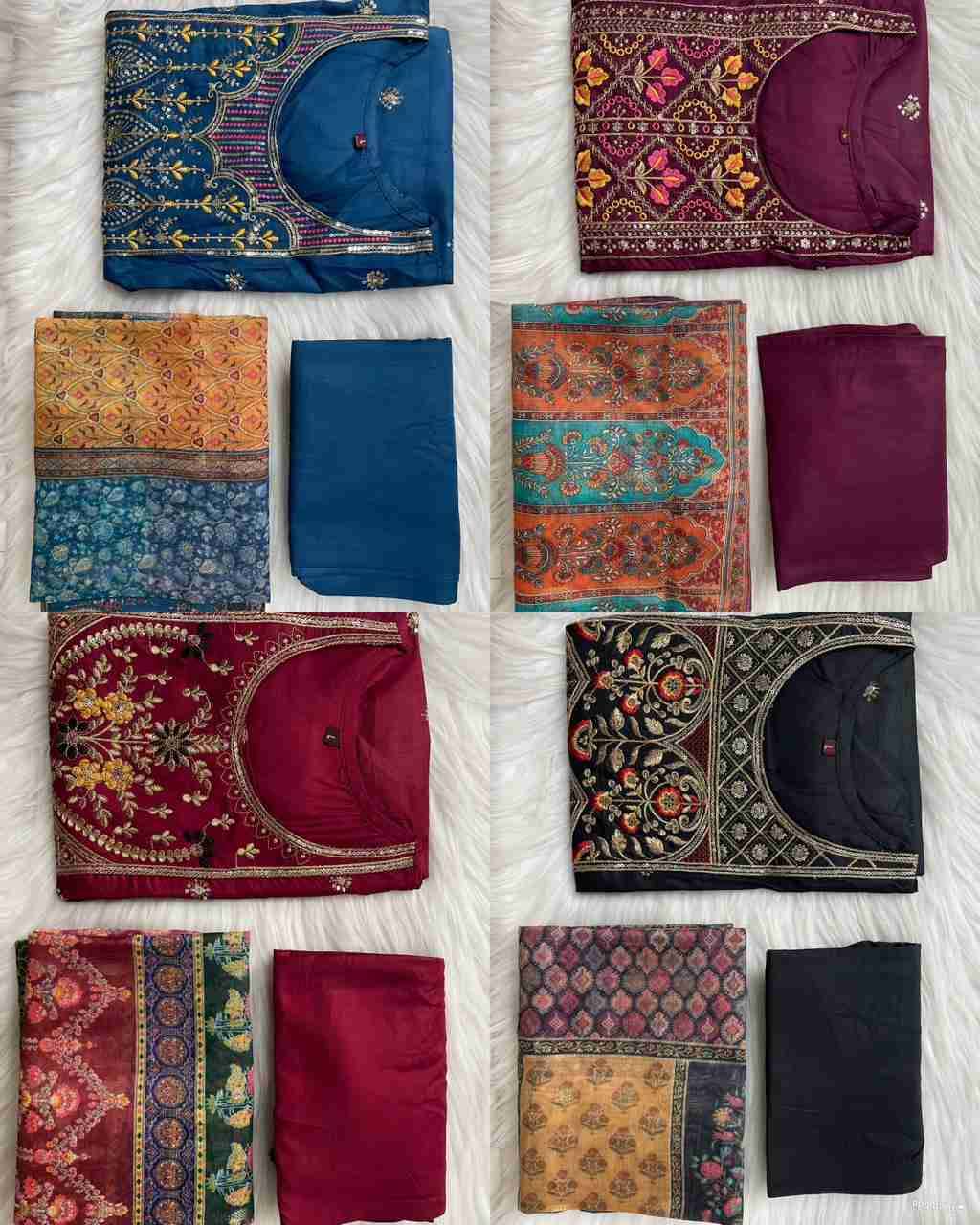 Amaya By Fashid Wholesale 01 To 04 Series Designer Suits Collection Beautiful Stylish Fancy Colorful Party Wear & Occasional Wear Rayon Embroidered Dresses At Wholesale Price